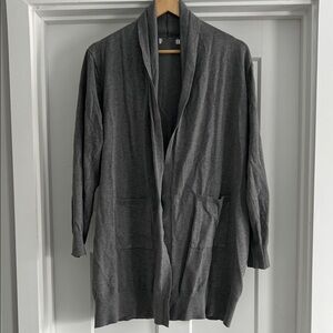 Soft Heather Gray Cardigan (2XL) - 238